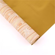 Rola kartopak Estrella zvjezdice 1x25m bakrena/zlatna