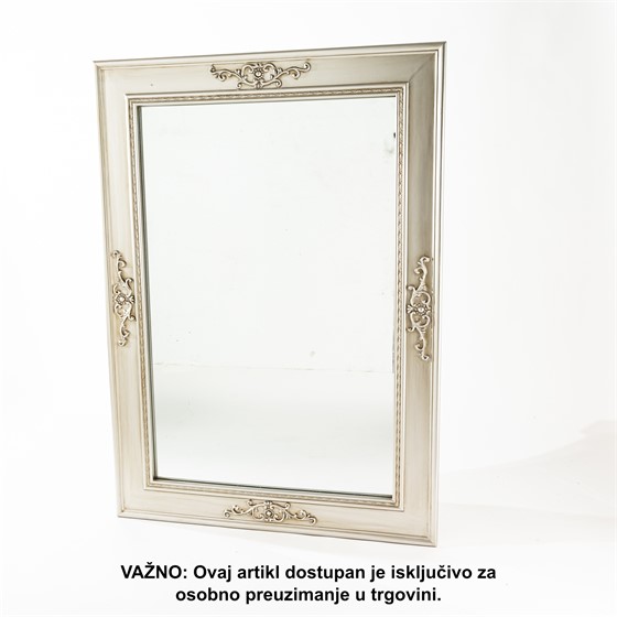 Ogledalo - 78x105 (60x90)cm srebrna rama