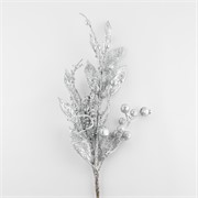 Grana bobica silver gliter 52cm