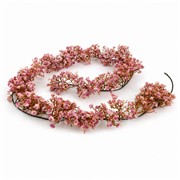 Gipsofilija girlanda suha 180cm blush roza