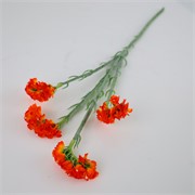 Limonium x4 64cm narančasta