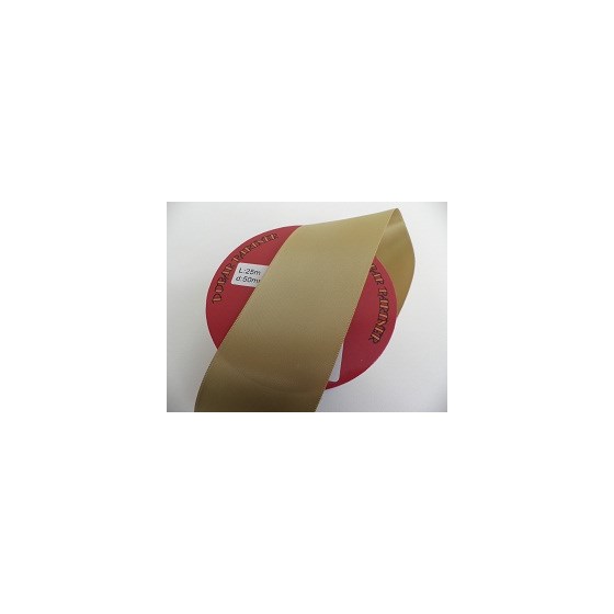 Traka saten 50mm/25m premium masl.zlatna 686