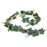 Puzavac girlanda engleski bršljan 190cm zaprašeni zelena