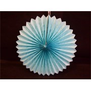 Papirnate rozete - 30cm svj.plave