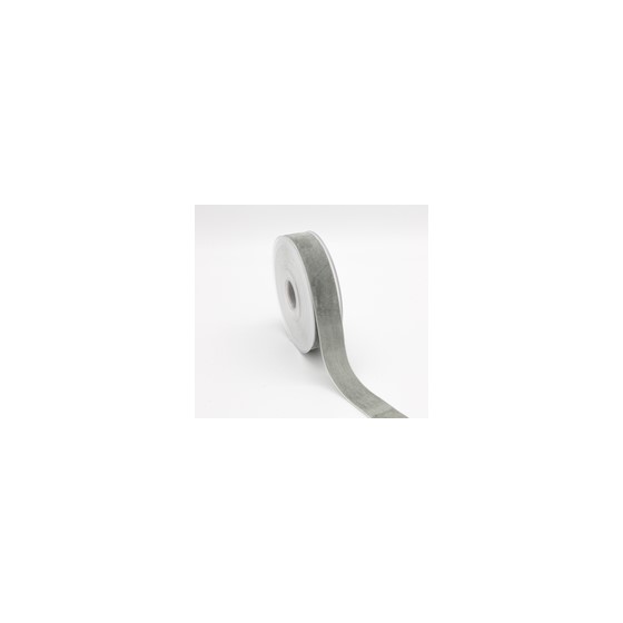 Traka 7980 pliš 25mm/9,5m svjetlo siva 22