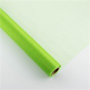 Organdi rola lux efekt 48cmx10m - kiwi zelena