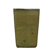 Keramička posuda glazirana četvrtasta h35 d24cm siva/smeđa/žuta