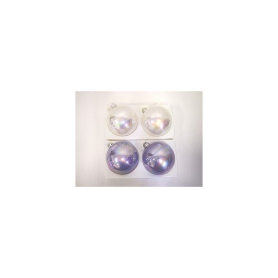 Staklene kuglice pearl efekt 12cm 2kom