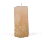 Svijeća gliter lfg 6,8xh14cm - šampanj