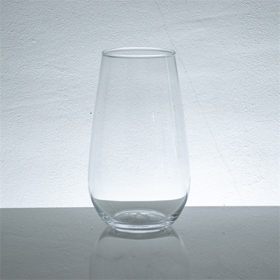 Staklo vaza h23d13,5cm o8,5cm