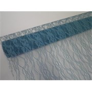 Čipka rola 48cmx10m - tirkiz