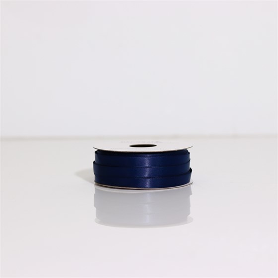 Traka saten 10mm/50m premium t.plava 365