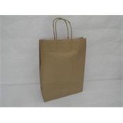 Vrećica 26x12x35cm papir zlatna