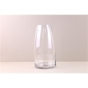 Staklo vaza optik h29,5d15o7,5cm šlif