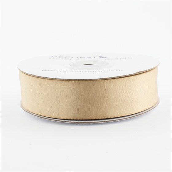Traka saten 25mm/25m premium tan 835