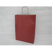 Vrećica 26x12x35cm papir crvena