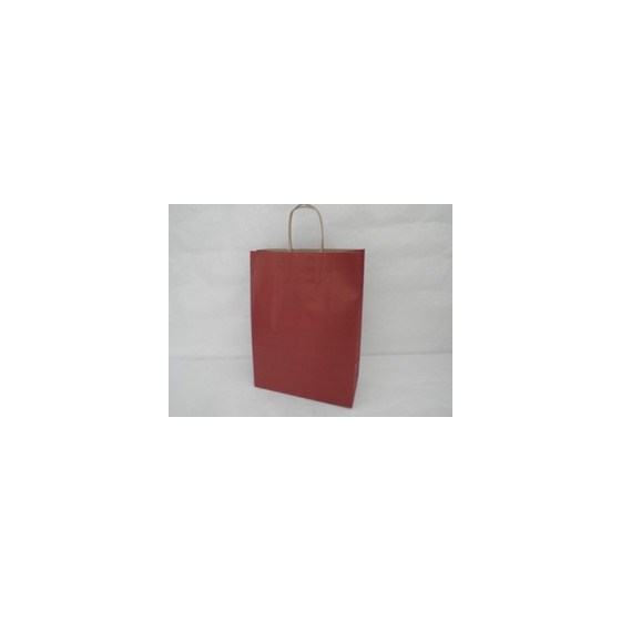 Vrećica 26x12x35cm papir crvena