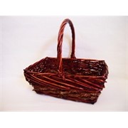 Košara četvrtasta 34x24/h12cm mahagonij