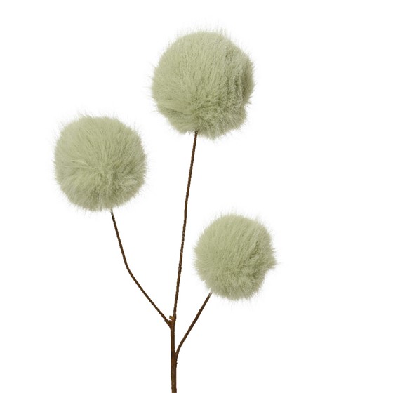 Grana umjetno krzno x3 65cm sv.zelena