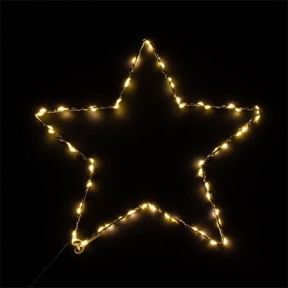 LED lampice zvijezda 60L/30cm WW IP44
