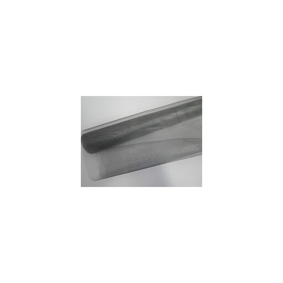 Organdi rola 48cmx10m - t.srebrna