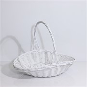 Košara pladanj 53x40/h12cm bijela