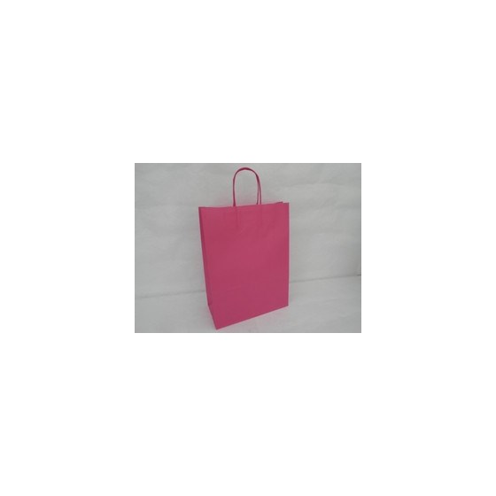 Vrećica 26x12x35cm papir roza