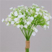 Gipsofilija buket 29cm bijela