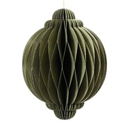 Ukras papirni lukovica 11xh15cm zelena