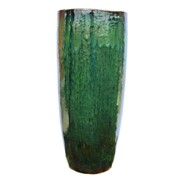Keramička posuda glazirana h80 d39cm zelena