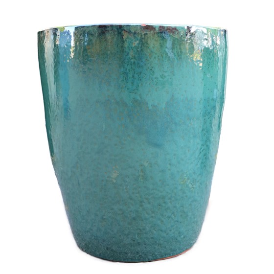 Keramička posuda glazirana h58 d50cm zelena