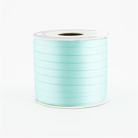 Traka saten 6mm/100m aqua plava 71