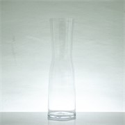 Staklo vaza h64,5d19cm o16cm šlif