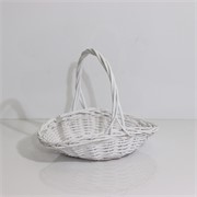 Košara pladanj 31x23/h8cm bijela