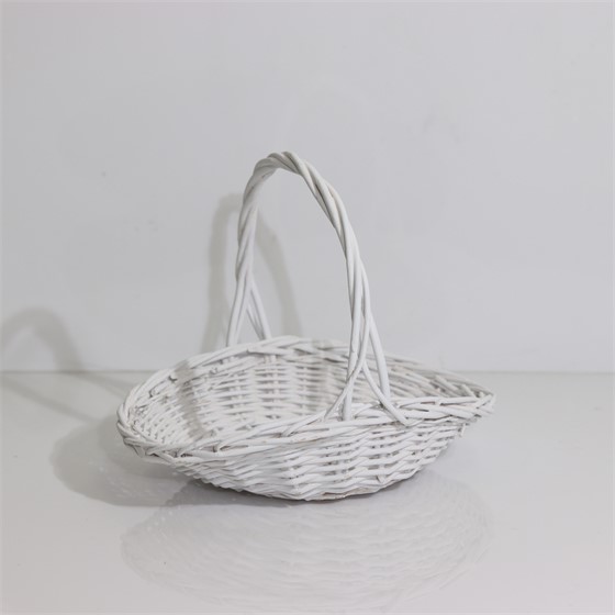 Košara pladanj 31x23/h8cm bijela