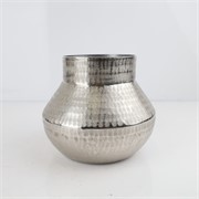 Vaza alu 21xh18cm nikal