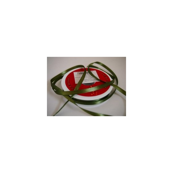 Traka saten 6mm/50m standard willow zelena 563