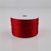 Traka saten 3mm/100m premium scarlet 260