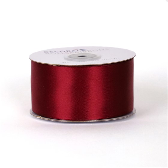 Traka saten 50mm/25m premium bordo 277