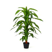 Umjetno drvo Dracena 115cm zelena/žuta