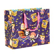 Vrećica 31x12cm h26 rođendanska dječja pirati mix boja
