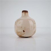 Keramička vaza h9,5cm d9cm krem