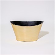 Posuda plastika 22x14,5cm h12cm sv.zlatna