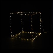 LED lampice kocka bat./140L/35cm WW 3xAA