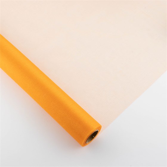 Organdi rola lux efekt 48cmx10m - narančasta