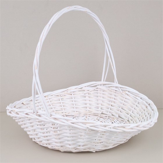 Košara pladanj 55x46/h15cm bijela