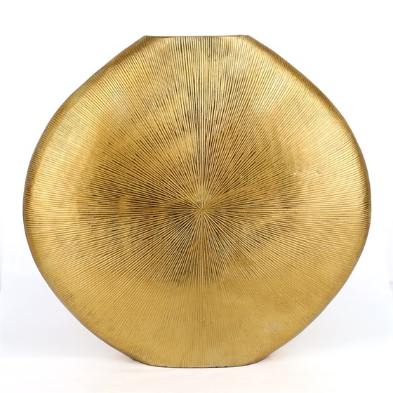 Vaza metalna sun 60x10xh56cm zlatna