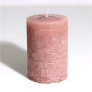 Svijeća frost 6,8xh10cm - mauve