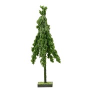 Bor na stalku glitter d18 h45cm zelena