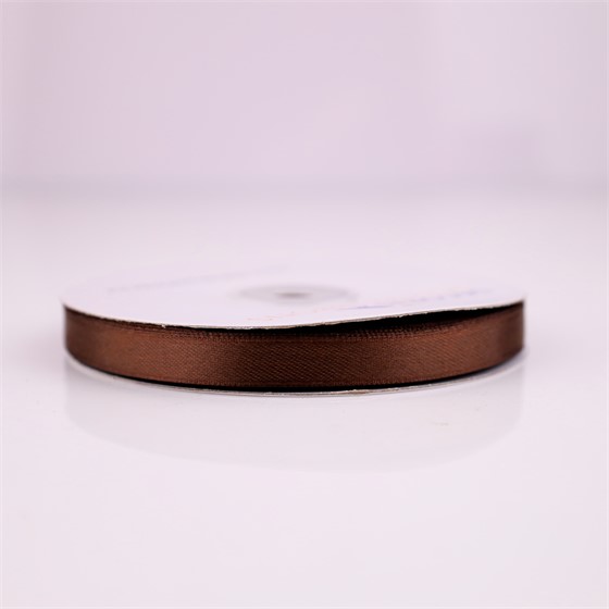 Traka saten 10mm/50m standard coffee 855